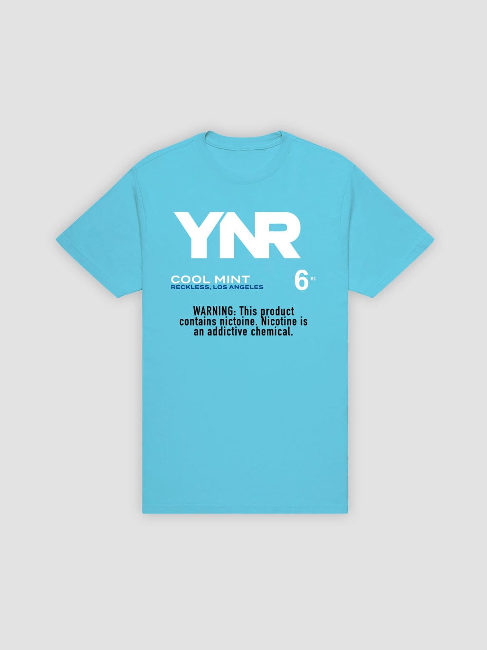 Young & Reckless Mens - Tops - Graphic Tee Upper Decky Tee - Sky