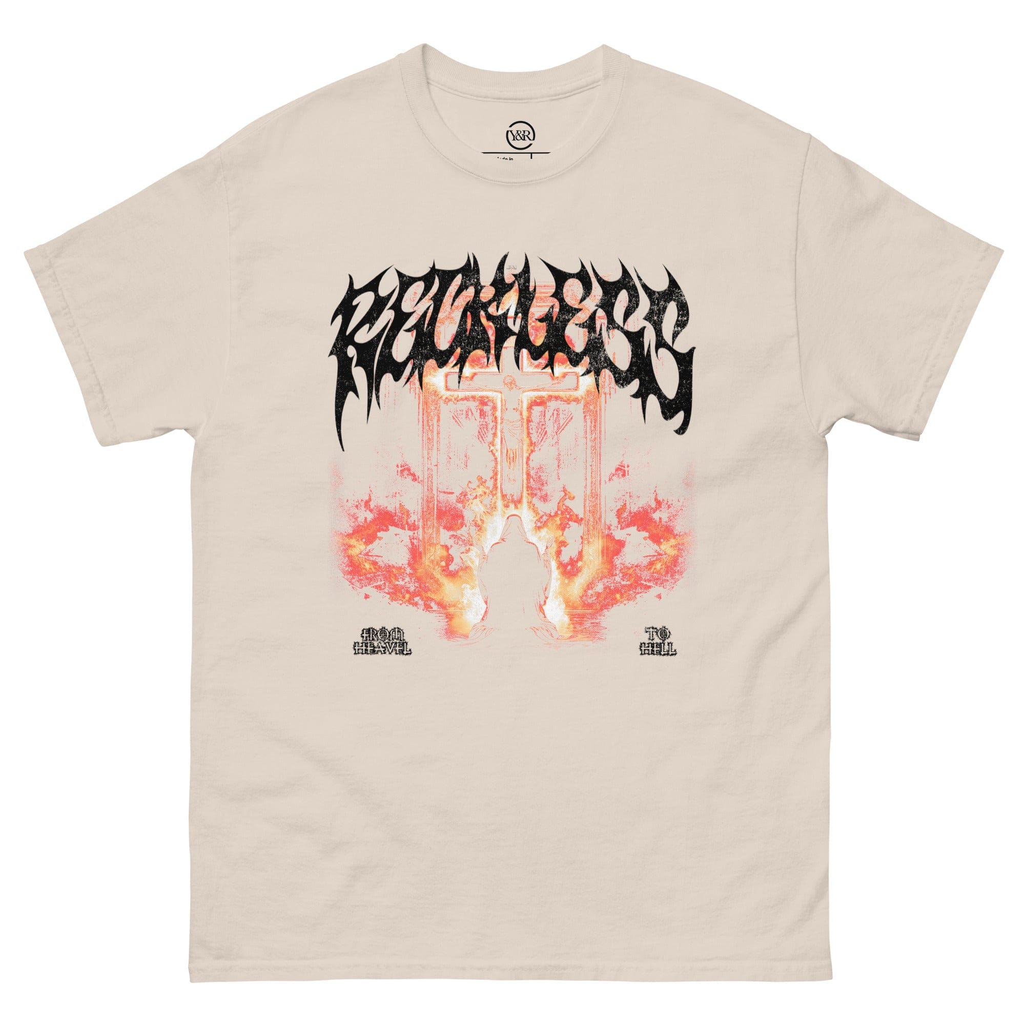 Young & Reckless Prayer Tee - Natural S