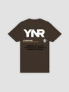 Young & Reckless Upper Decky Tee - Chocolate Brown S