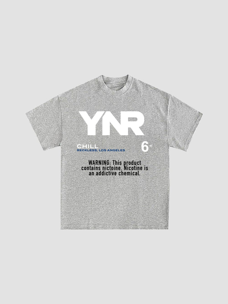 Young & Reckless Upper Decky Tee - Sports Grey