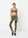 Reckless Girls Womens - Activewear - Leggings Ivy Leggings- Olive