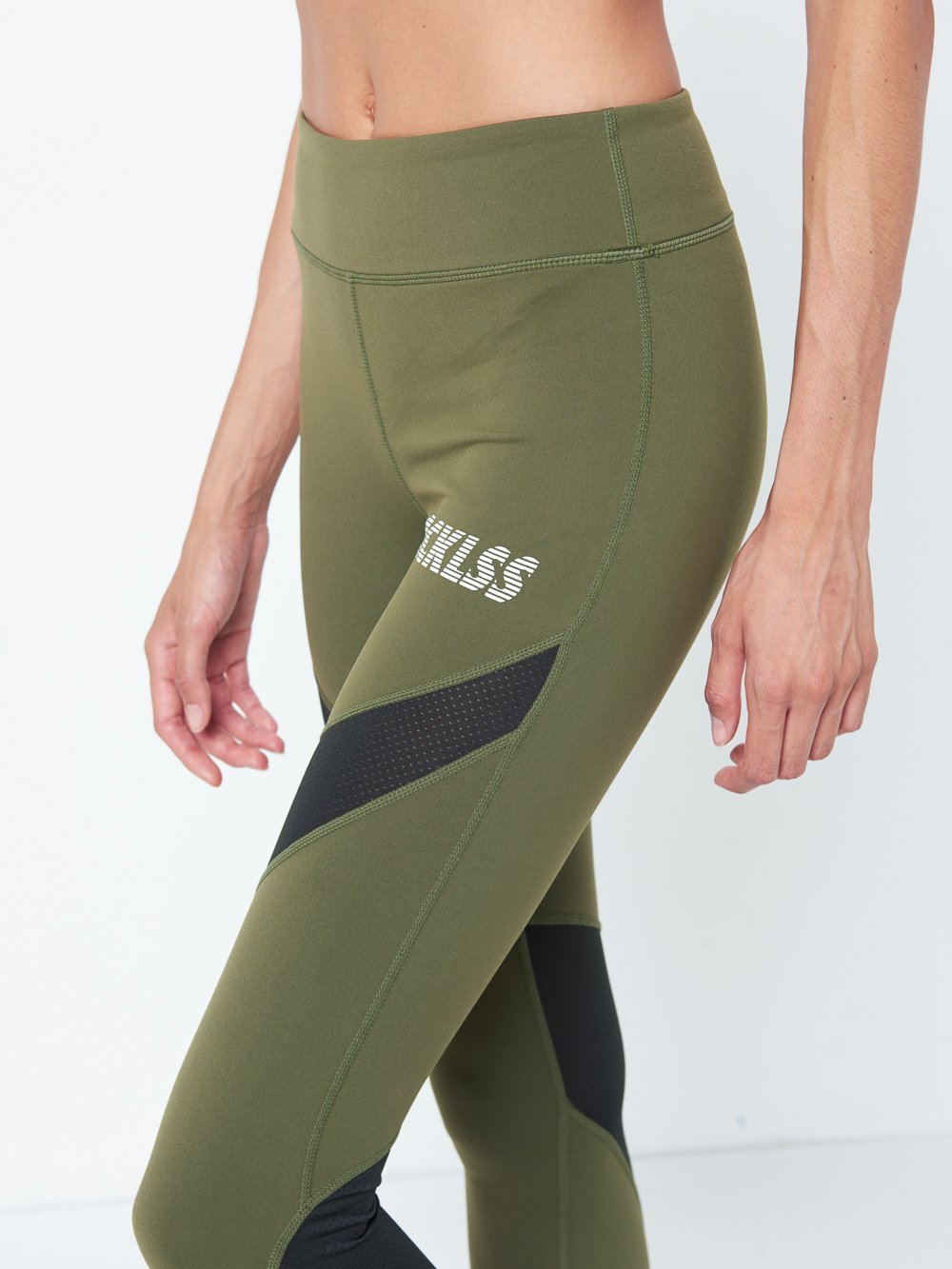 Reckless Girls Womens - Activewear - Leggings Ivy Leggings- Olive