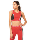 Reckless Girls Womens - Activewear - Tops Taylor Sports Bra- Red/Black