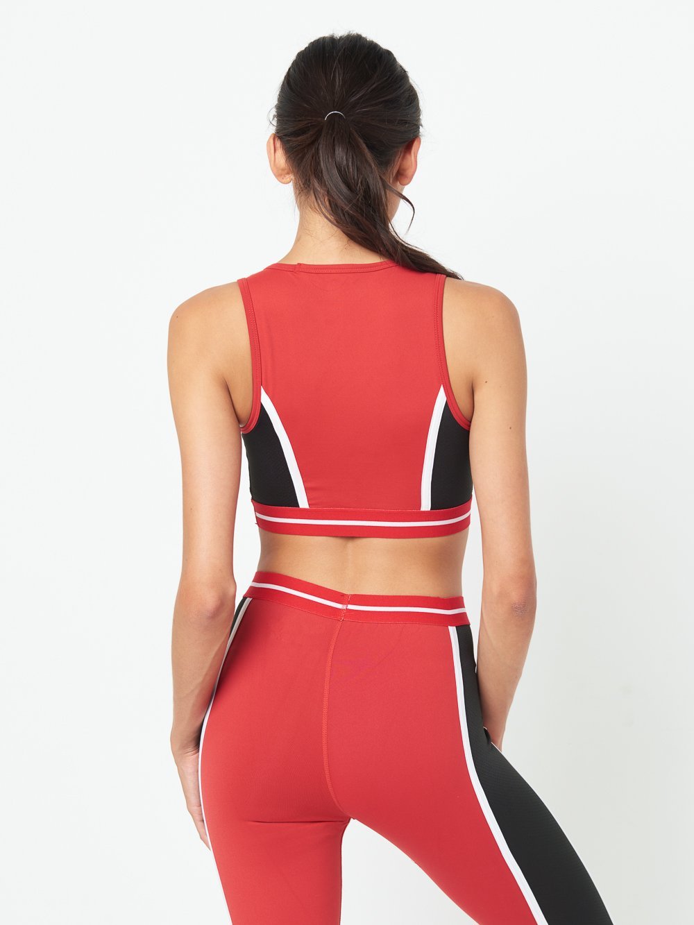 Reckless Girls Womens - Activewear - Tops Taylor Sports Bra- Red/Black