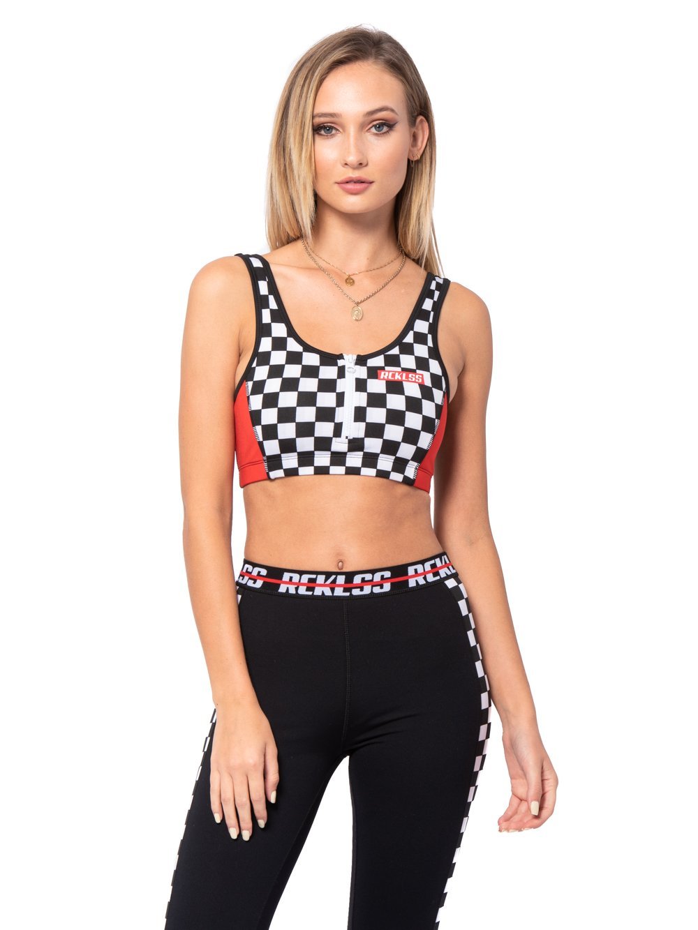 Reckless Girls Womens - Activewear - Tops Wynne Sports Bra - Red