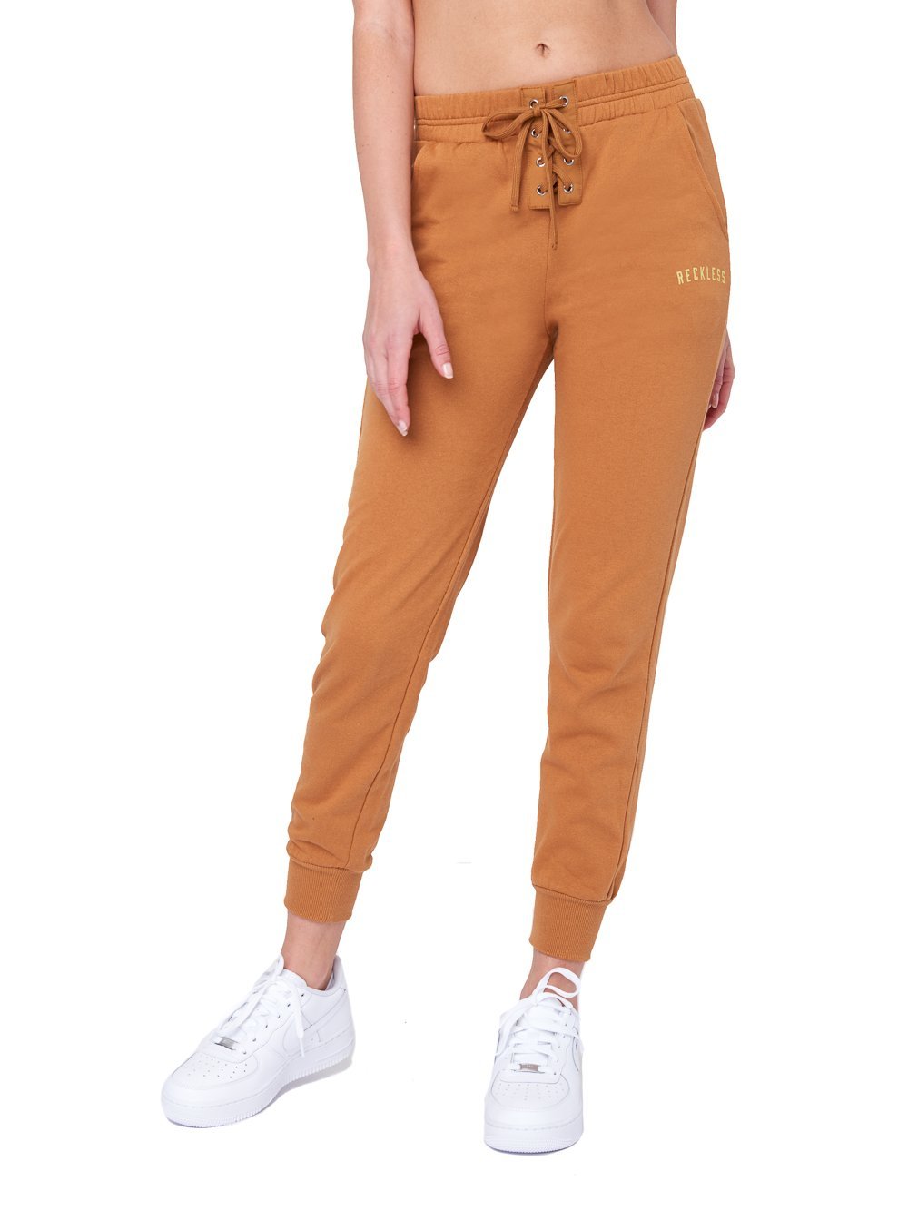 Reckless Girls Womens - Bottoms - Pants Sam Sweatpants- Orange