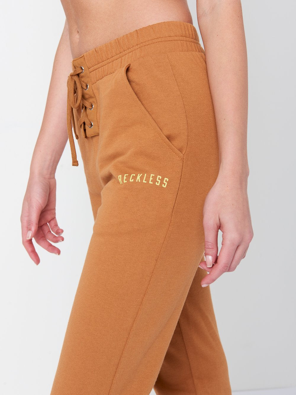 Reckless Girls Womens - Bottoms - Pants Sam Sweatpants- Orange