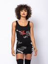 Reckless Girls Womens - Dresses / Rompers - Midi Griffon Dress - Black