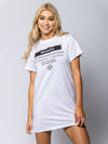 Reckless Girls Womens - Dresses / Rompers Miss Classy Short Sleeve Dress - White