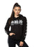 Strike Thru Jr Hoodie - Black