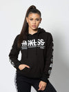 Reckless Girls Womens - Fleece - Hoodies Strike Thru Jr Hoodie - Black