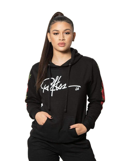 Reckless Girls Womens - Fleece - Hoodies Tribute Jr. Hoodie - Black/Red