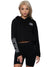 Wayback Crop Hoodie - Black