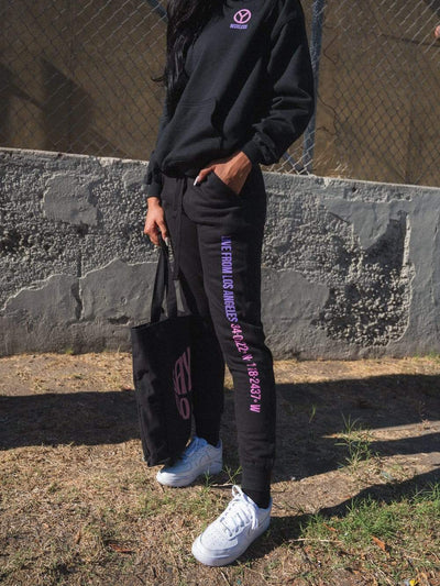 Reckless Girls Womens - Fleece - Sweatpants Union Sweatpants - Black