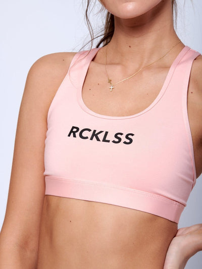 Young and Reckless Womens - Blush Sports Bra