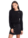 Reckless Girls Womens - Tops - Sweaters Kassidy Sweater- Black