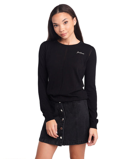 Reckless Girls Womens - Tops - Sweaters Kassidy Sweater- Black