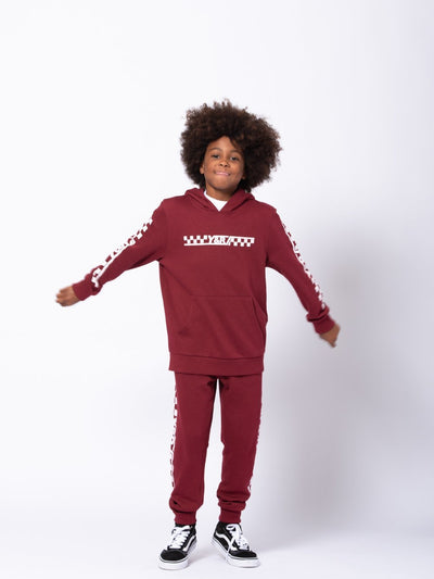Young and Reckless Boys Youth - Tops - Hoodies Youth Excursion Hoodie - Burgundy