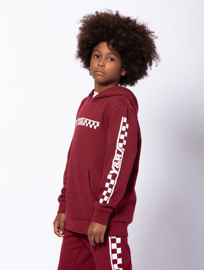 Young and Reckless Boys Youth - Tops - Hoodies Youth Excursion Hoodie - Burgundy