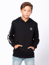 Young and Reckless Boys Youth - Tops - Hoodies Youth Racer Hoodie - Black