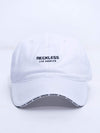 Young and Reckless Mens - Accessories - Hats Classic Rim Dad Hat - White/Black OS / WHITE/BLACK