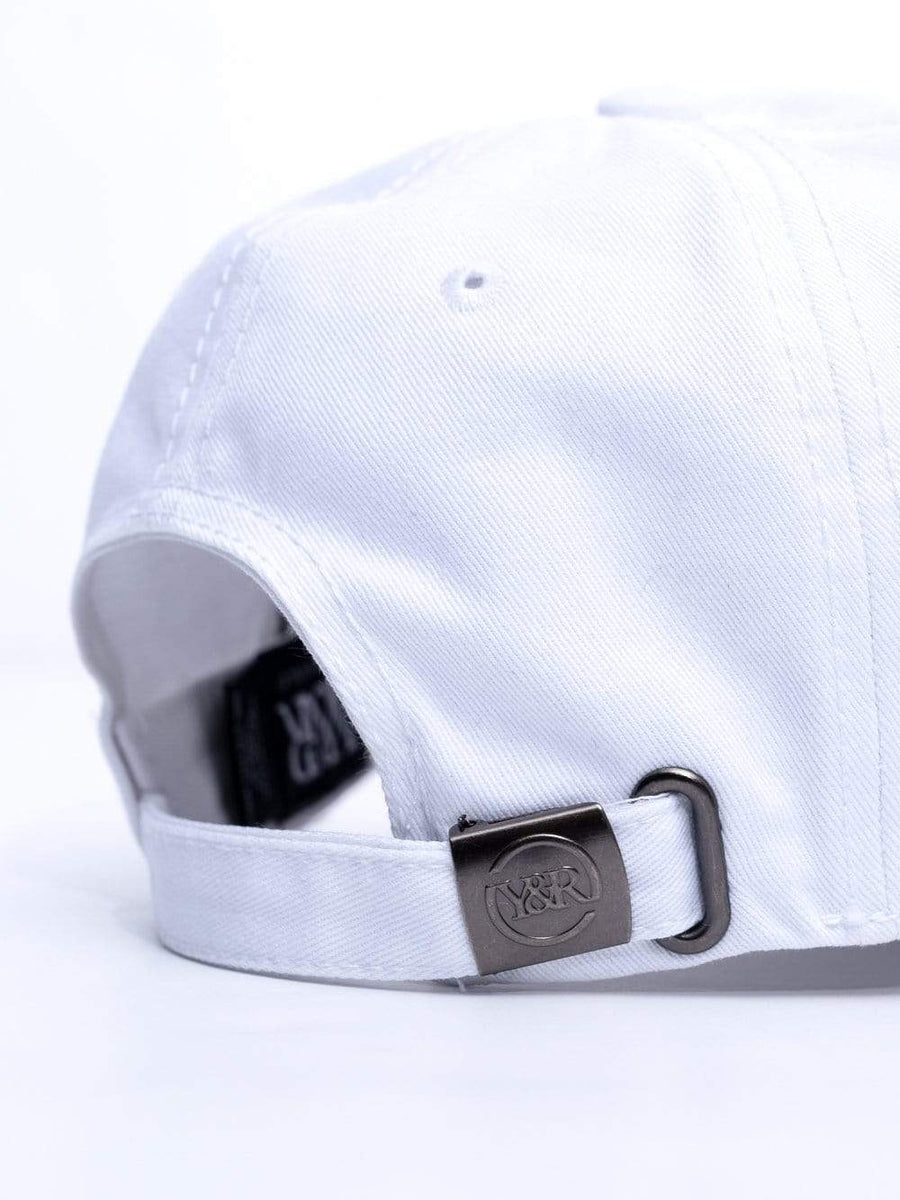 Young and Reckless Mens - Accessories - Hats Classic Rim Dad Hat - White/Black OS / WHITE/BLACK