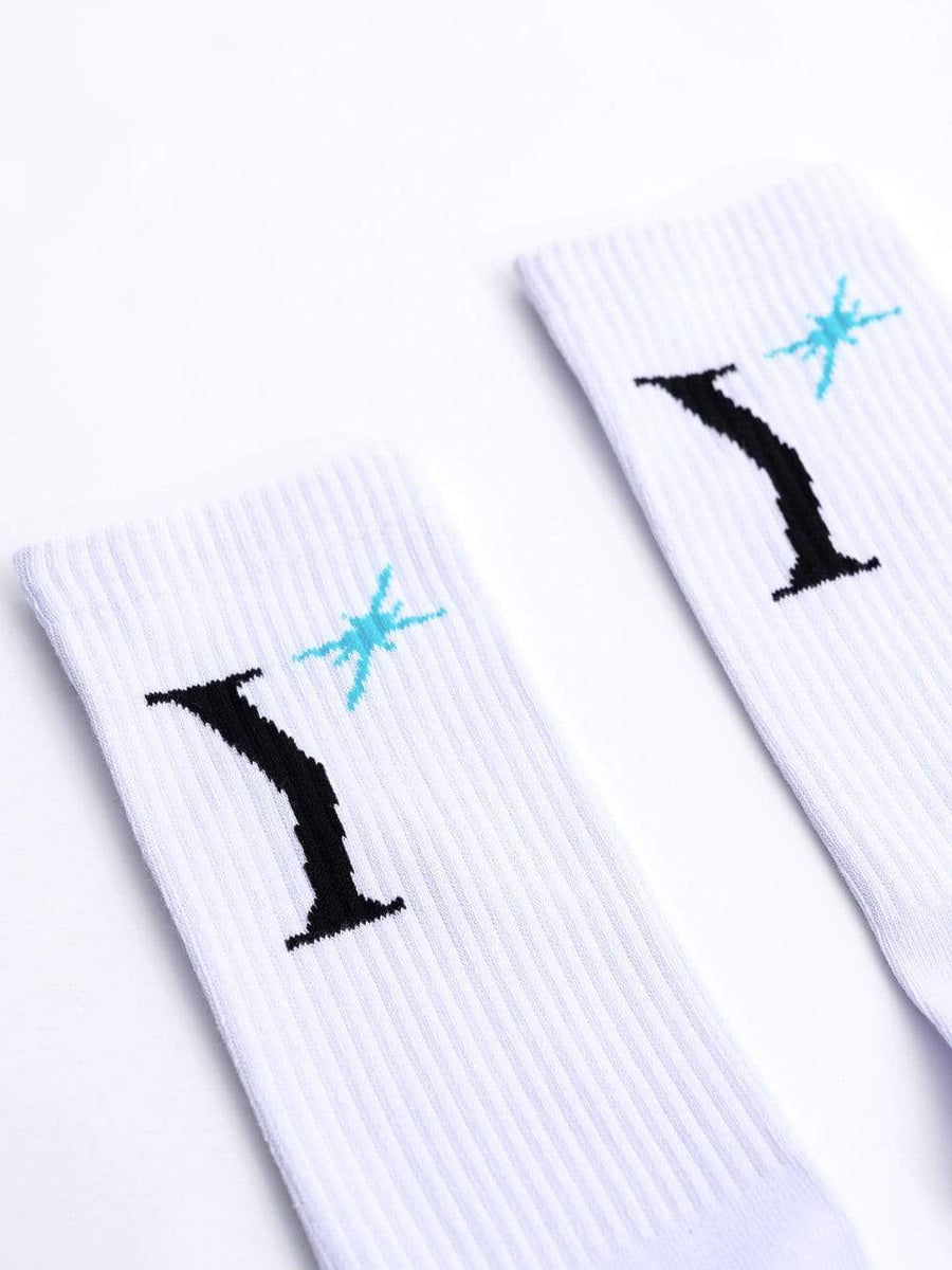 Young and Reckless Mens - Accessories - Socks Stardom Socks - White OS / WHITE