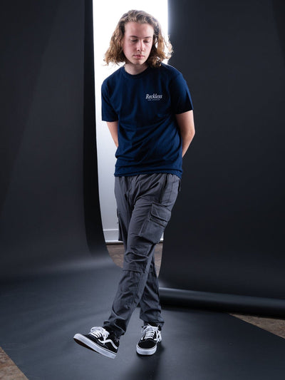 Young and Reckless Mens - Bottoms - Cargo Pants Research Cargo Pants - Grey