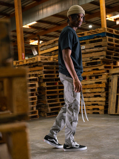 Young and Reckless Mens - Bottoms - Cargo Pants Ryder Cargo Pants - Grey