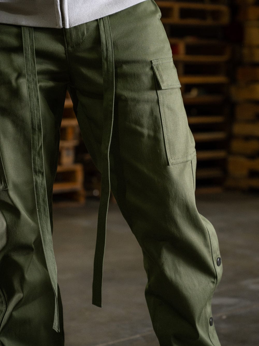 Young and Reckless Mens - Bottoms - Cargo Pants Ryder Cargo Pants - Olive