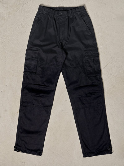 Black Cargo Relaxed Fit Jeans | Jaded London