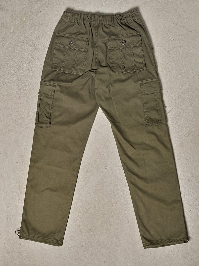 Young and Reckless Mens - Bottoms - Cargos Ambush Cargo Pants - Olive