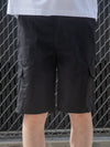 Young and Reckless Mens - Bottoms - Cargos Everett Cargo Shorts - Black