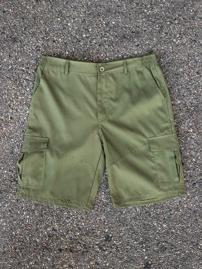 Young and Reckless Mens - Bottoms - Cargos Everett Cargo Shorts - Olive