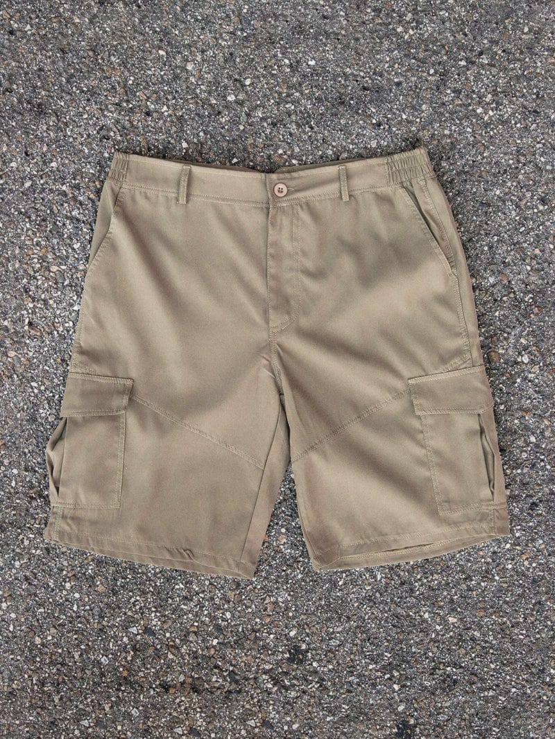 Young and Reckless Mens - Bottoms - Cargos Everett Cargo Shorts - Sand