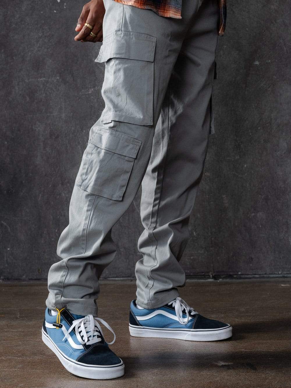 Young and Reckless Mens - Bottoms - Cargos Exploit Cargo Pants - Grey