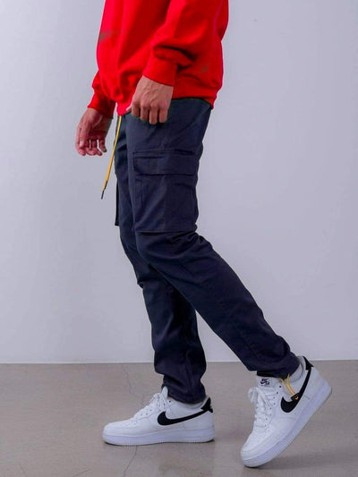 Young and Reckless Mens - Bottoms - Cargos Exploit Cargo Pants - Navy