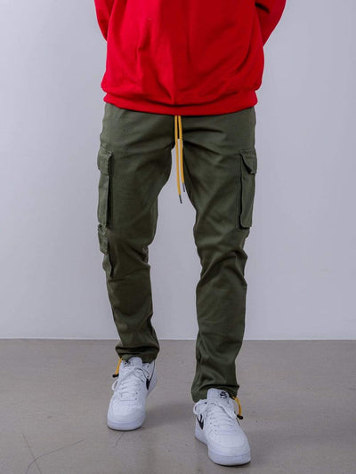 Young and Reckless Mens - Bottoms - Cargos Exploit Cargo Pants - Olive