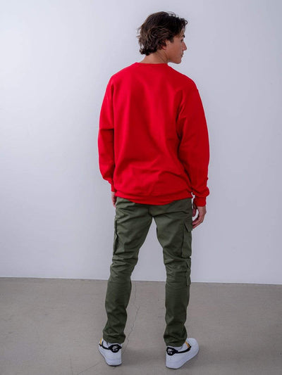 Young and Reckless Mens - Bottoms - Cargos Exploit Cargo Pants - Olive