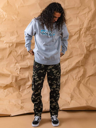 Young and Reckless Mens - Bottoms - Cargos Raid Cargo Pants - Camo