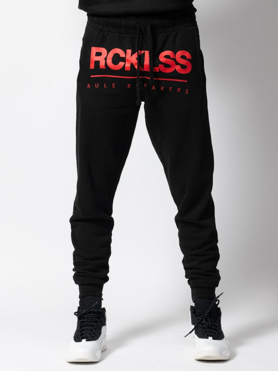 Young and Reckless Mens - Bottoms - Sweatpants Breakout Sweatpants - Black