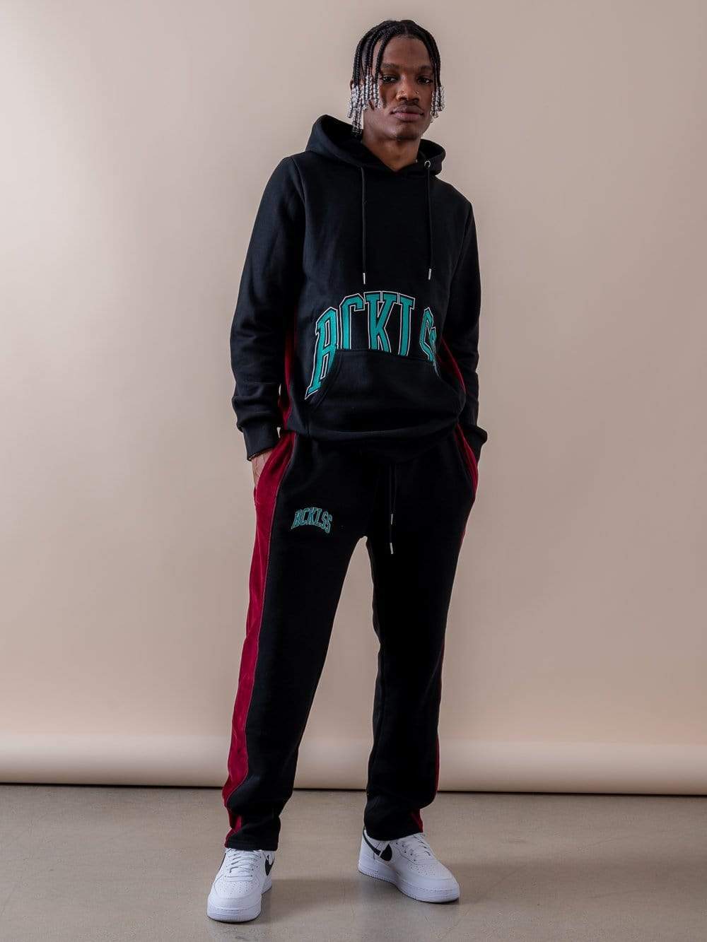 Young and Reckless Mens - Bottoms - Trackpants Parallel Trackpants - Black