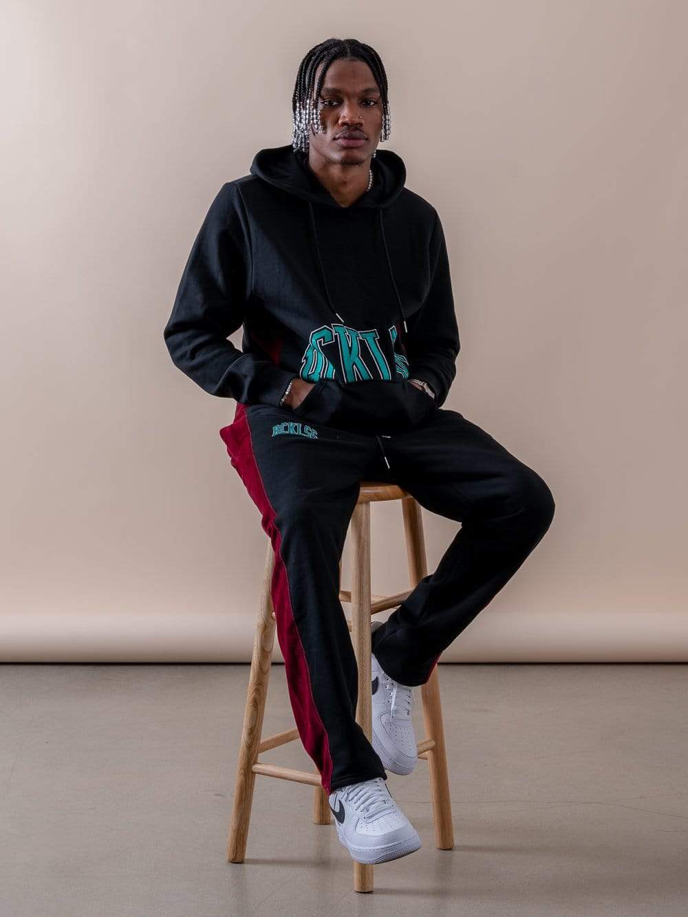 Young and Reckless Mens - Bottoms - Trackpants Parallel Trackpants - Black