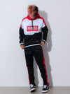 Young and Reckless Mens - Bottoms - Trackpants Sagemont Track Pants - Black/Red