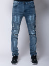 Young and Reckless Mens - Denim Avery Denim - Indigo