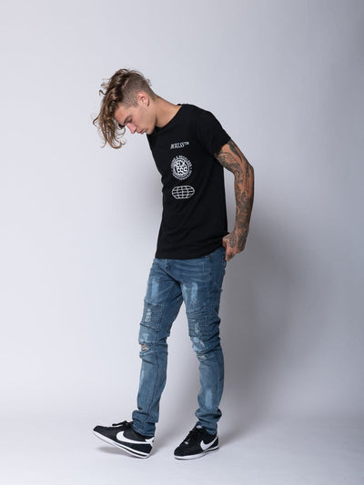Young and Reckless Mens - Denim Avery Denim - Indigo