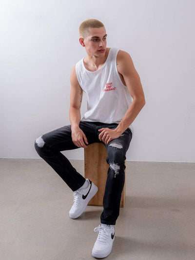 Young and Reckless Mens - Denim Celsius Denim - Black