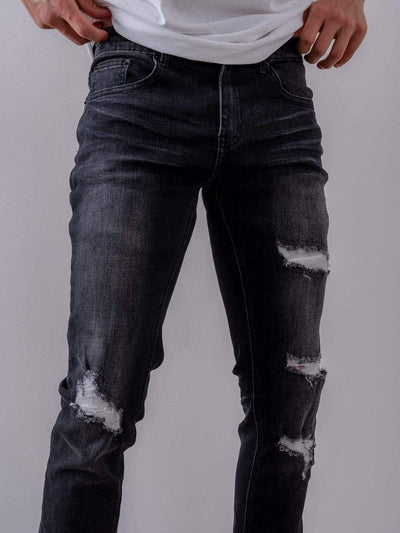 Young and Reckless Mens - Denim Celsius Denim - Black