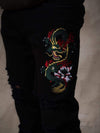 Young and Reckless Mens - Denim Dragon Denim - Black