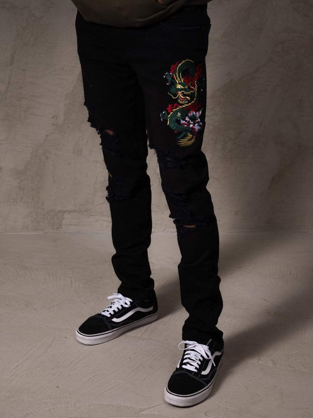 Dragon Denim - Black
